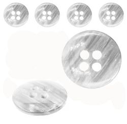 BOTAO DE CAMISA COM 4 FUROS TAM 32 C/24 UNIDADES