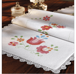 TECIDO P/  BORDAR MARINA (CANHAMO GROSSO) LG1,50 BRANCO