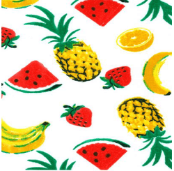 TECIDO TRICOLINE TRICOSTAR LG1,50 MIX FRUTAS V01