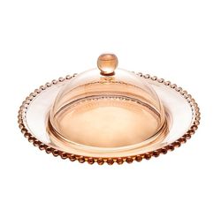 QUEIJEIRA CRISTAL PEARL AMBAR 20X9CM
