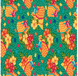 Tecido Tricoline Digital Festa Junina Lg1,50 Des 917 Var E214