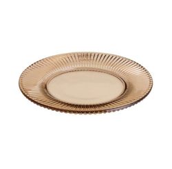 SOUSPLAT DE CRISTAL AMBAR RENAISSANCE 31,5CM