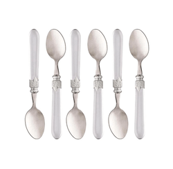 CONJUNTO C/6 COLHERES P/SOBREMESA ACO INOX DESTINY 18,5CM