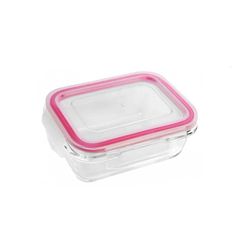 POTE 580ML RETANGULAR VIDRO BOROSSILICATO