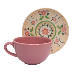 XICARA DE CHA 200ML COM PIRES LIMA 14CM