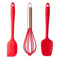 KIT UTENSILIOS SILICONE FERRO 24X4CM