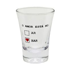 COPO SHOT LOVE VERMELHO 60 ML - SORTIDO