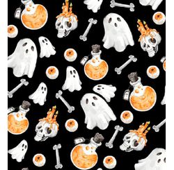 Tecido Tricoline Digital Lg 1,50 Halloween 9017 E226