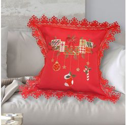 Capa de Almofada  Natal Guipir 45x45cm