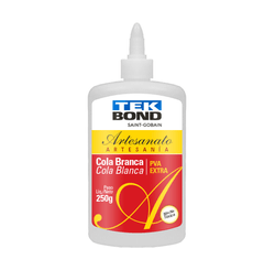 COLA BRANCA PVA EXTRA ARTESANATO TEKBOND 250G