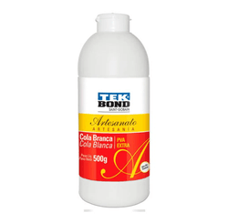 COLA BRANCA PVA EXTRA ARTESANATO TEKBOND 500G