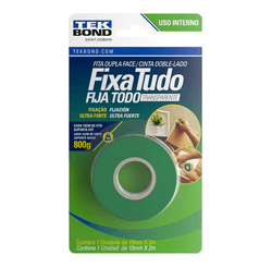 FITA ACR DUPLA FACE INT TEKBOND 19MMX2M BLISTER