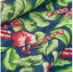 TECIDO DECECORACAO ACQUABLOCK PLANTAS FDO AZUL 1783/23932 LG1,40