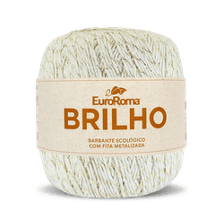 Barbante Euroroma Brilho Ouro 4/6 400g C/406m