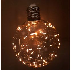 LAMPADA ARAME 50 LEDS 15 CM (89543)