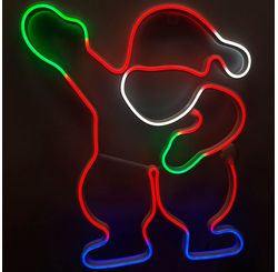 ARMACAO PAPAI NOEL NEON COLORIDO (15050)