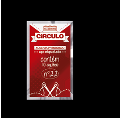AGULHA DE BORDADO CIRCULO Nº 22 - 4CM