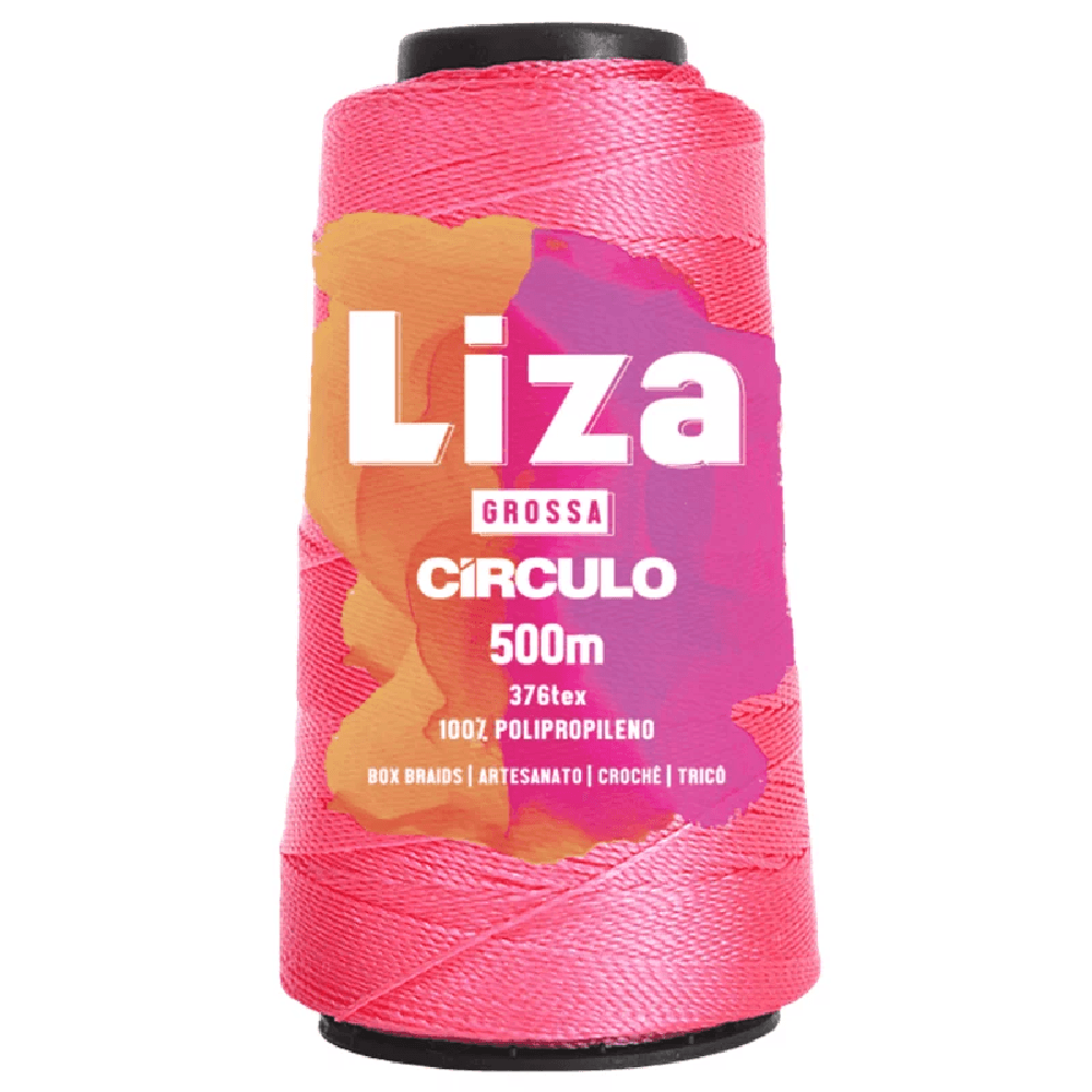 LINHA LIZA GROSSA 100%POLIPROPILENO C/500M - Niazi Chohfi
