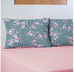 Jogo de Cama Queen Gardenia Rosa/rosa Blush