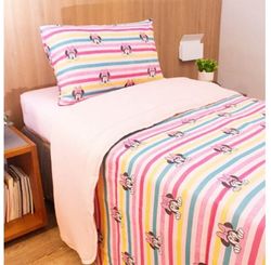 Jogo de Cama Solteiro  Play Minie Vibe Rosa/rosa Blush