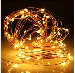 FIO DE COBRE 2M 20 LEDS BRANCO