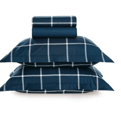 Jogo de Cama Percal 180 Fios Est 2,20x2,40 Casal Castro