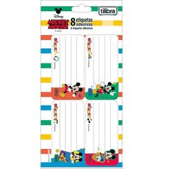 ETIQUETA ADESIVA MICKEY COM 8