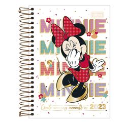 CADERNO ESPERIAL 1/4 MINNIE COM 80 FOLHAS