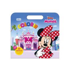 MALETA PARA COLORIR COM ALBUM MINNIE