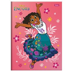 CADERNO DE BROCHURA ENCANTO C/ 80 FOLHAS - SORTIDO