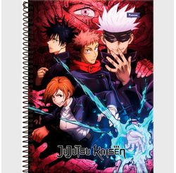 CADERNO UNIVERSITARIO CD JUJUTSU KAISEN C/80FOLHAS - SORTIDO