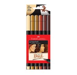 CANETA BRUSH SUPERSOFT  TONS DE PELE
