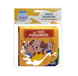 LIVRO BANHO DIVERTIDO: OS TRES PORQUINHOS