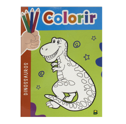 LIVRO COLORIR (B): DINOSSAUROS