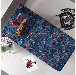 JOGO SIMPLES SOLTEIRO DE MALHA   LOC DISNEY SPIDER MAN