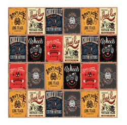PAPEL CON-TACT 45CM X 2M CUSTOM MOTORS VINTAGE