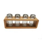 PORTA-TEMPEROS-BAMBOO-4-POTES-UNICO
