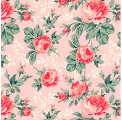 Tecido Tricoline Estampado Art Lg 1,50 Garden 8084 Var 01