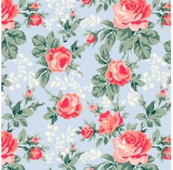 Tecido Tricoline Estampado Art Lg 1,50 Garden 8084 Var 02