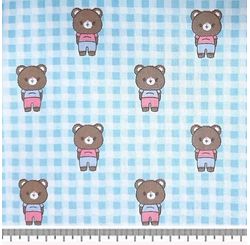 Tecido Tricoline Infantino Lg1,48 65701 Ursinho Very Cute Cor 06