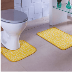 JOGO BANHEIRO 2PCS BOUCLE