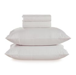 JOGO DE CAMA PERCAL 180 FIOS BORD CASAL CONSTANZA