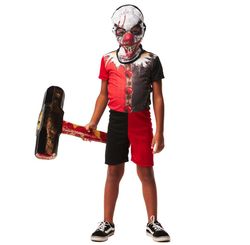 Fantasia Halloween Palhacinho  Infantil