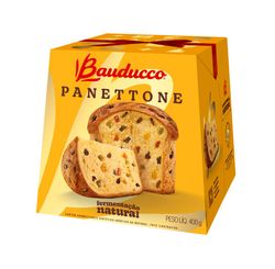 Panettone Bauducco 400g Tradicional Frutas Cristalizadas