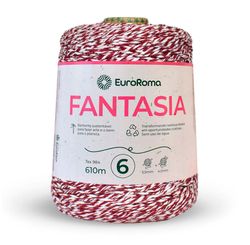 Barbante Euroroma Colorido 620/5022 200/1050 4/6 600g C/610m Fant