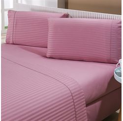 Jogo Cama Stripe 300 F Queen