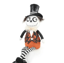 Esqueleto Decorativo Halloween Cartola Preta C/ 1 Unid