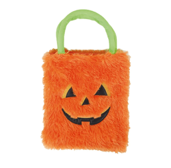 Sacola  Abobora Halloween Pelucia  C/1 Un