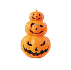 Abobora Halloween Decorativa C/led Trio de Aboboras C/1 Um