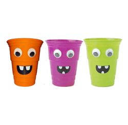 Copo Plastico 500ml - Happy Halloween C/1 Un